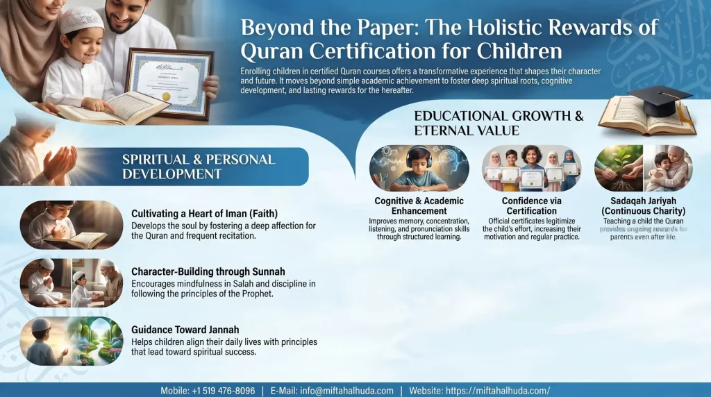 Benefits of Enrolling Kids in Quran Certificate Courses