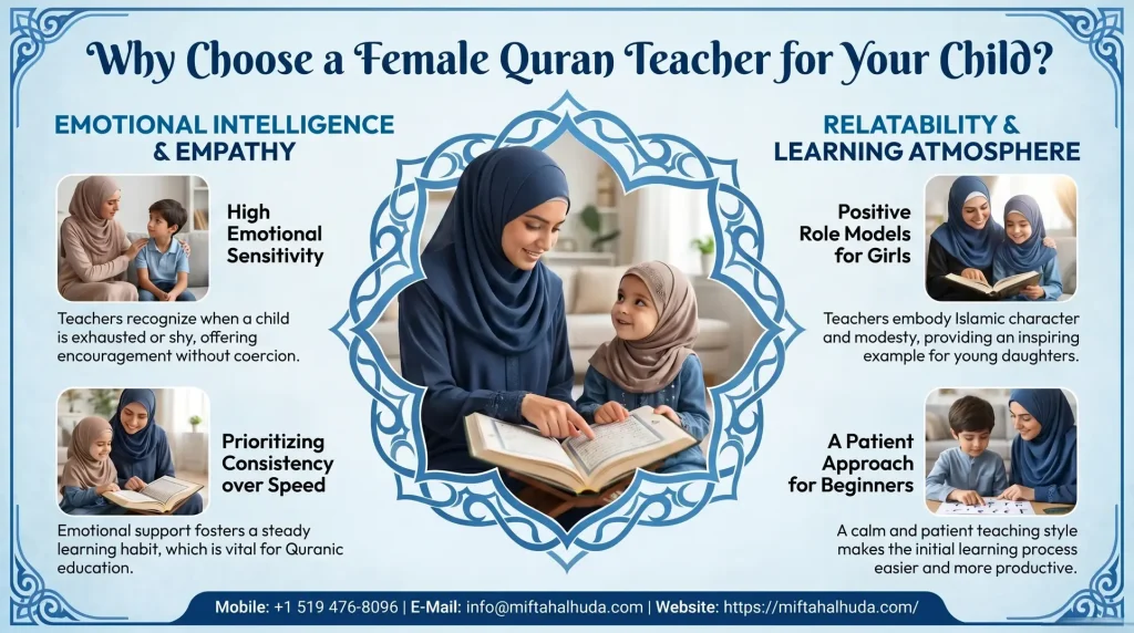 Female Quran Teacher for Kids