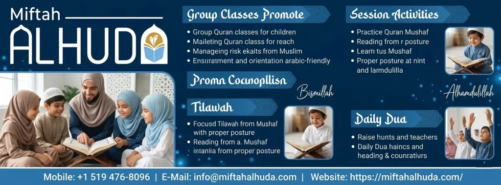Group Quran classes For children