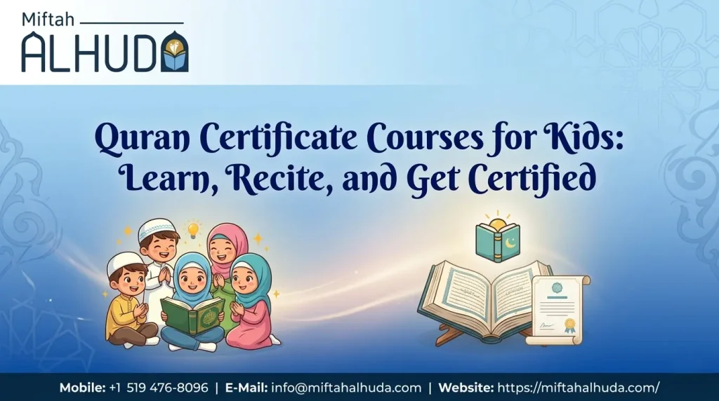 Quran certificate courses for kids