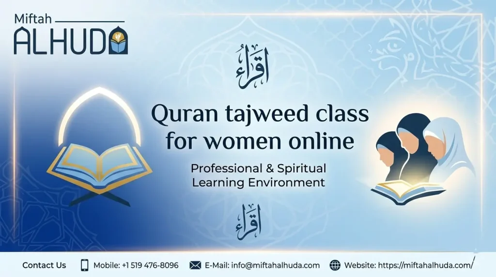 Quran tajweed class for women online