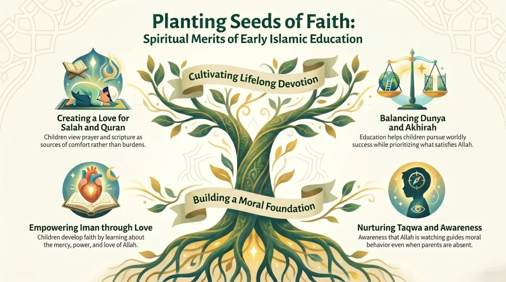 The Spiritual Merits of Teaching about Islamic Studies and Quran at an Early Age