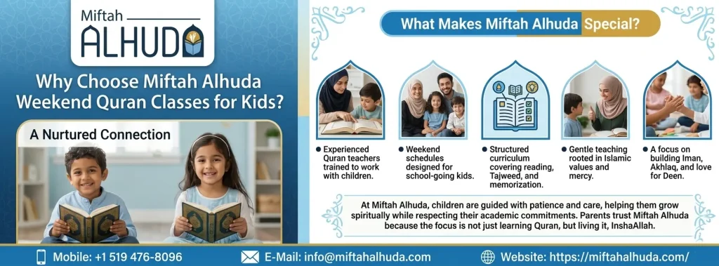 Why Choose Miftah Alhuda Weekend Quran Classes for Kids