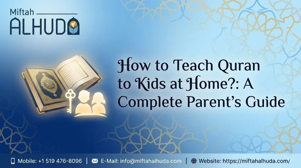 teach Quran to kids at home