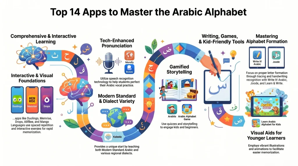 Best Arabic Alphabet Apps