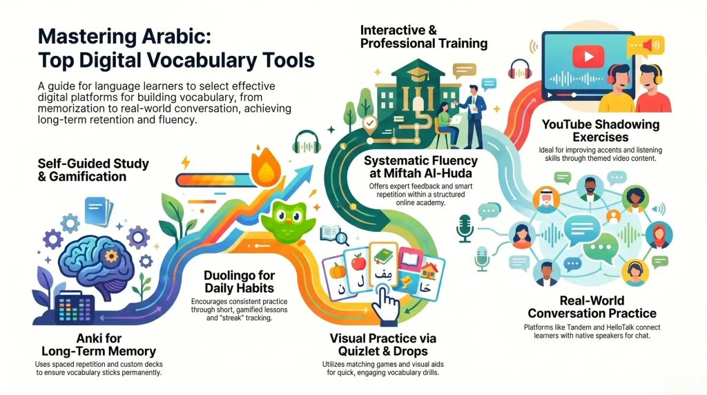 Top Free Apps and Websites to Practice Arabic Vocabulary Online