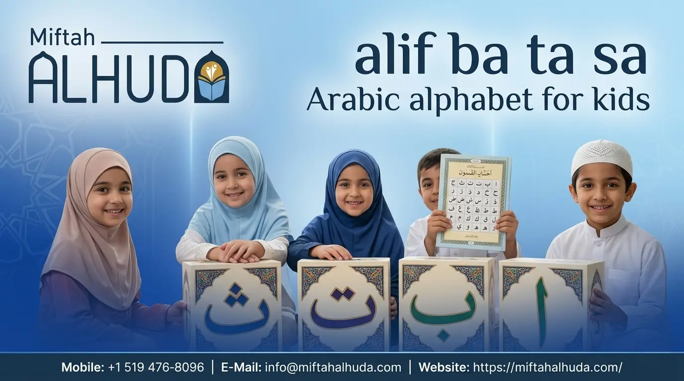 alif ba ta sa Arabic alphabet for kids