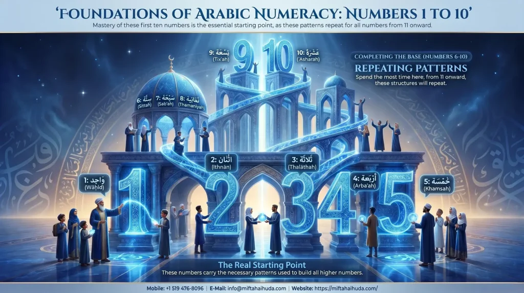 Arabic Numbers 1 to 10
