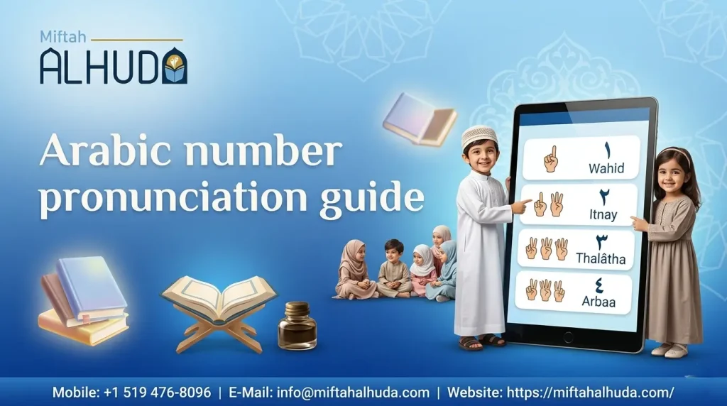 Arabic number pronunciation guide