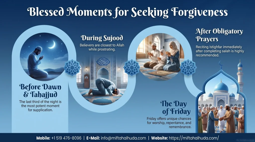 Best Times to Recite Forgiveness Dua