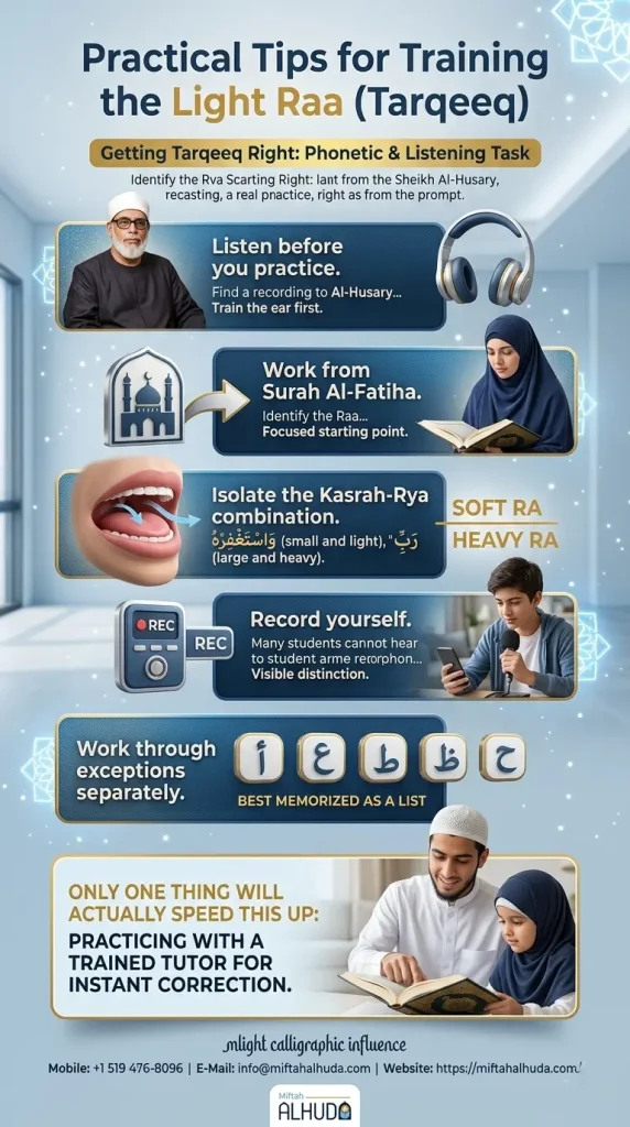 Practical Tips for Training the Light Raa