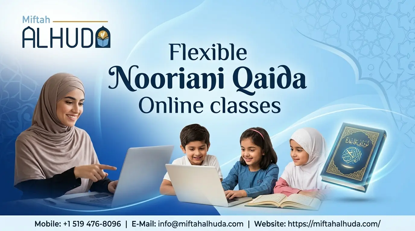 Flexible Noorani Qaida Online classes