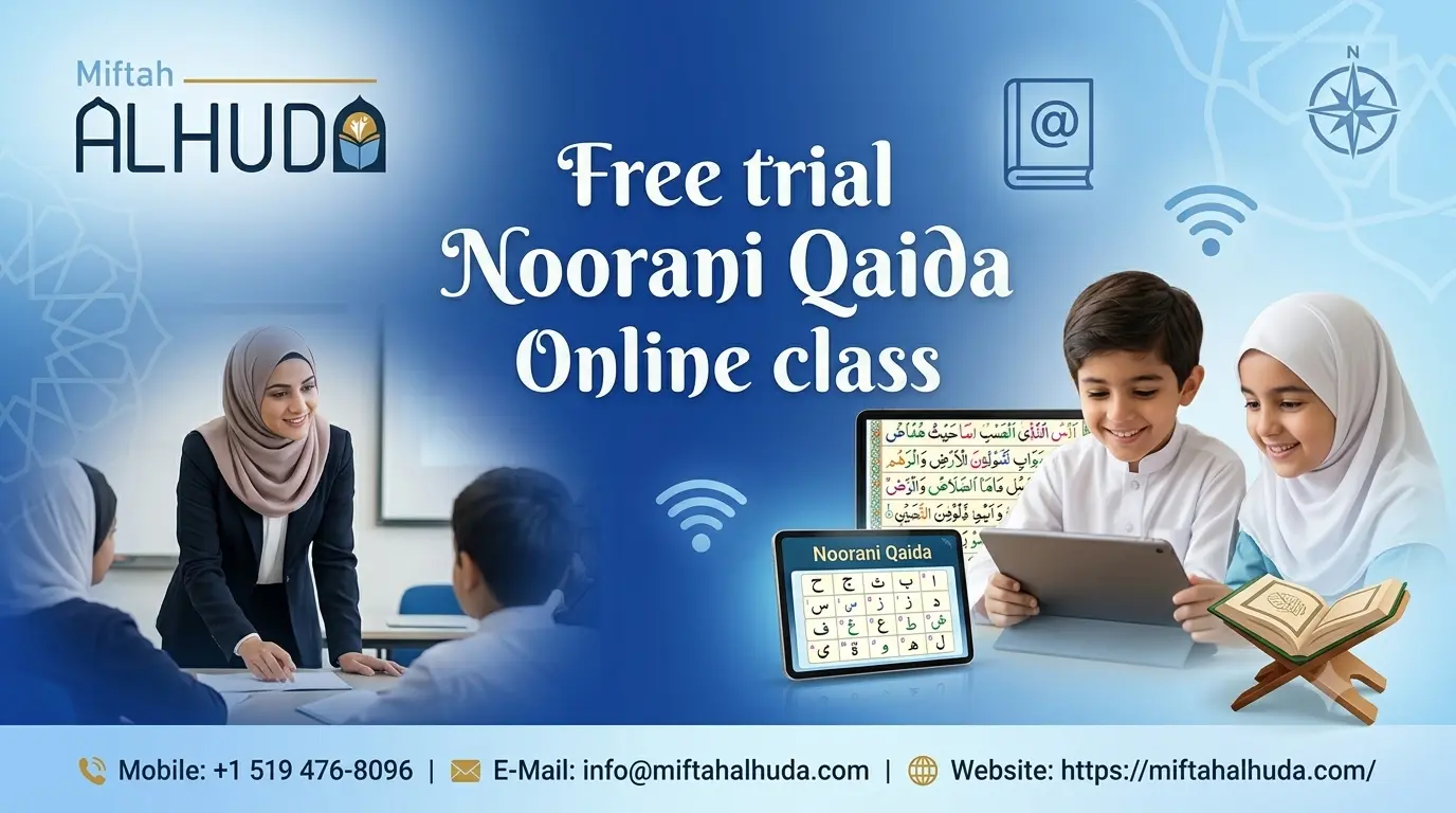Free trial Noorani Qaida Online class