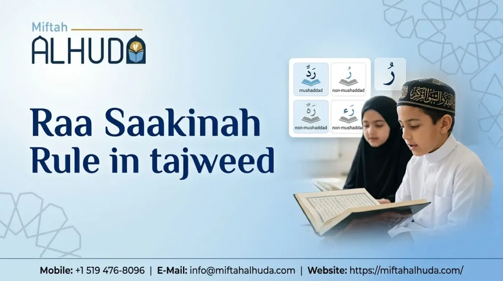 Raa Saakinah Rule in tajweed