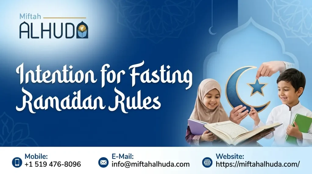 intention for fasting Ramadan rules