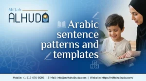 Arabic sentence patterns and templates