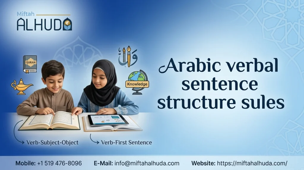 Arabic verbal sentence structure rules