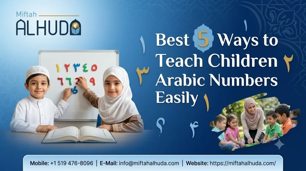 teach children Arabic numbers