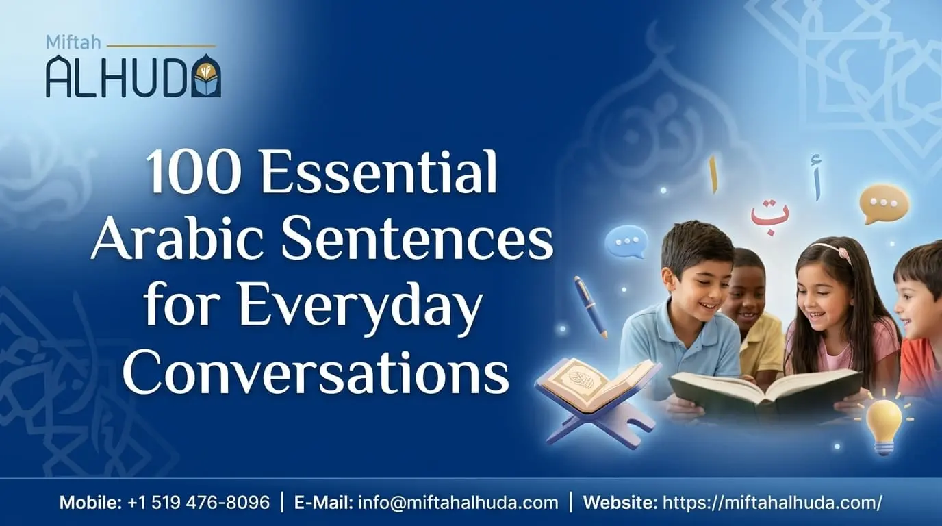 Arabic sentences in Arabic for daily conversation