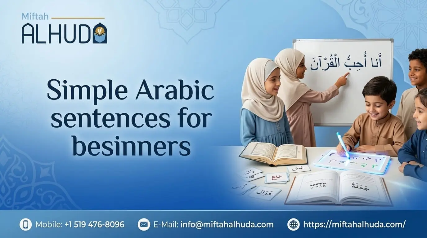 Simple Arabic sentences for beginners