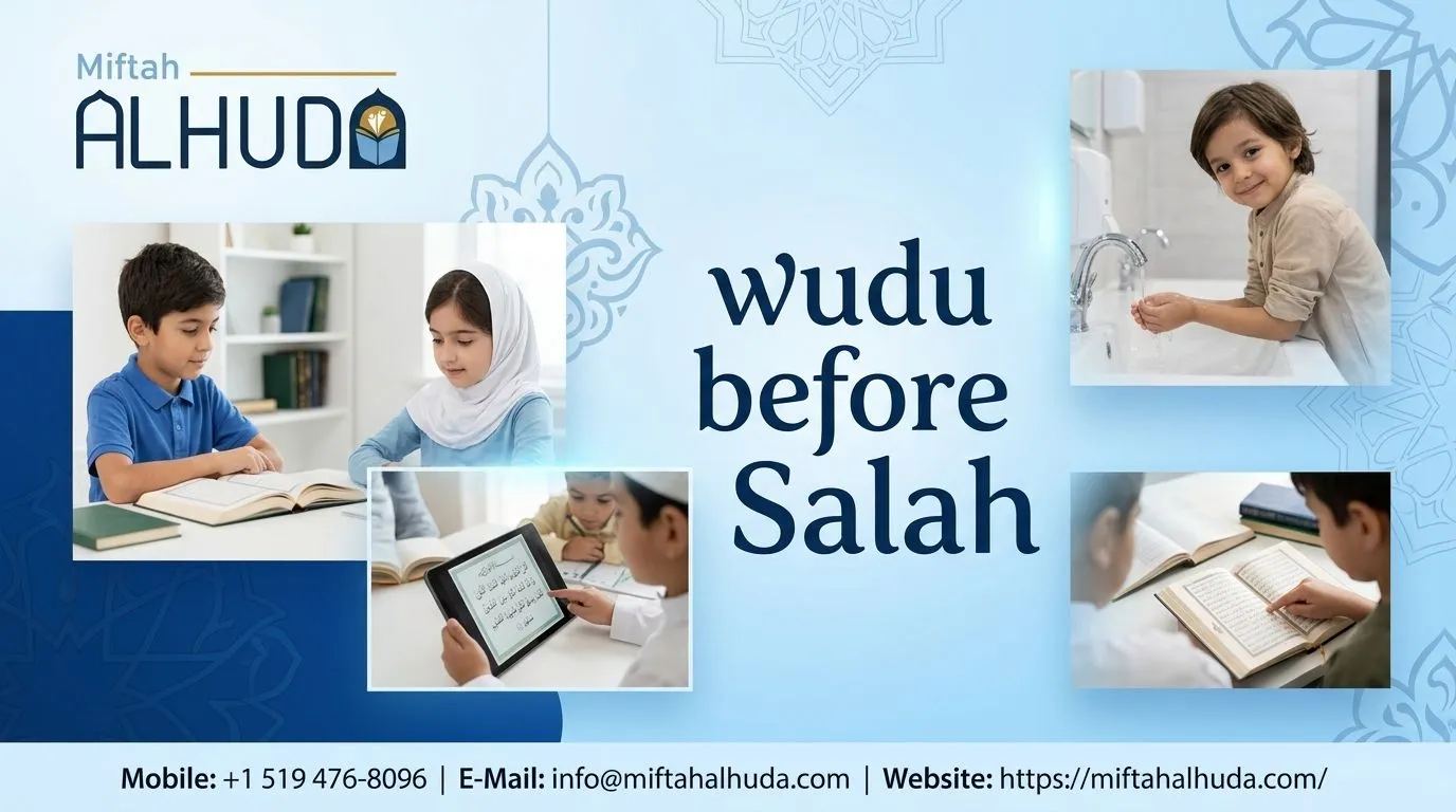wudu before Salah