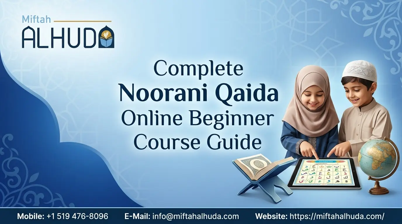 Noorani Qaida Online beginner course